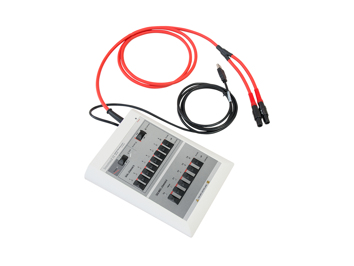 Grid-/TES-Stimulationsmatrix 8 Ch. an ISIS Neurostimulator Grid-/TES-Stimulationsmatrix 8 Ch. an ISIS Neurostimulator